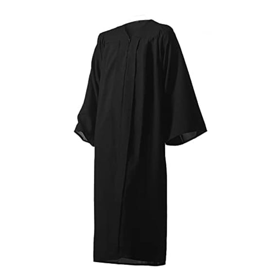 Honors Graduation Academic Gown (Black, Matte, Size 30 (3'6" - 3'9"))