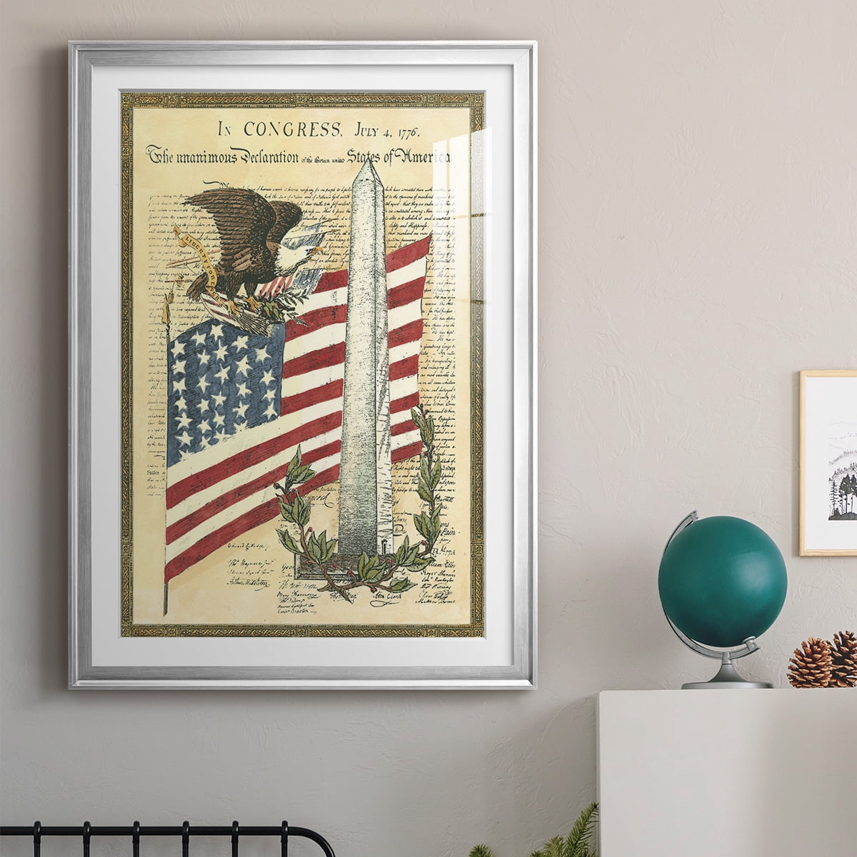 Proud To Be II Premium Framed Print - Ready to Hang