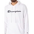thumbnail image 4 of Champion Comfort Brand Graphic Pullover Hoodie, White, 4 of 5
