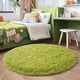 thumbnail image 3 of Alfombra Quntue Verde Pasto Ultra Suave y Esponjosa 180x180cm para Dormitorio, 3 of 9