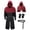 Red, variant on Men Medieval Hooded Robe Renaissance Assassin Tunic for Halloween LARP Accessories Set