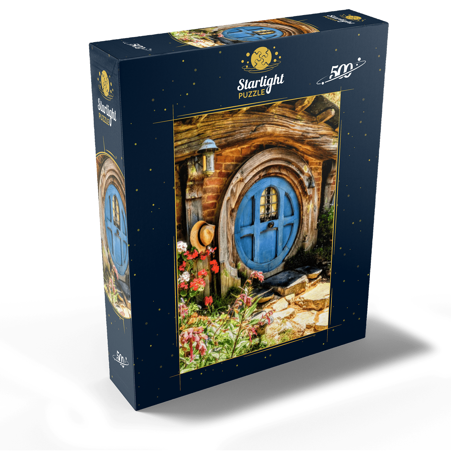 MyPuzzle - Hobbit House In Hobbiton, New Zealand - Premium 500 Piece Jigsaw Puzzle for Adults