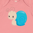 thumbnail image 4 of Inktastic Adorable Blue Snail Boys or Girls Baby Bodysuit, 4 of 5