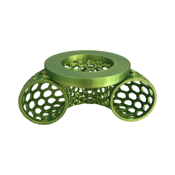 Betta Fish Tank Accessories, Floating Betta Activity Tunnel, Aquarium Hideout and Shrimp Cave, Interactive Fish Tank Decor and Stress Relief Resting Spot for Betta Fish and Small Fish Shrimp, Green