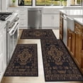 thumbnail image 6 of Floral Kitchen Rugs Sets of 3, Non Slip Kitchen Rugs and Mats Washable Farmhouse Kitchen Rugs Floral Kitchen Floor Mat Carpet Runner Rugs for Hallway Laundry Room, 6 of 12