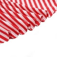 thumbnail image 6 of Women Skirts Retro Stripes Polyester Knee Length Daily Casual Wear, 6 of 6