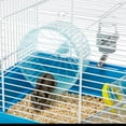 thumbnail image 7 of Ferplast "Paula" Starter Hamster Cage | Includes ALL Accessories | 18.10L x 11.61W x 9.6H Inches, Blue & White, 7 of 7