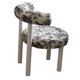 thumbnail image 2 of Silla de tocador moderna y duradera con respaldo, muebles para el hogar, cómoda para Pierna blanca, 2 of 9