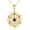 Chakra lotus, variant on 14K Solid Gold Lotus Chakra Necklace Pendant for Women Real Gold Yoga Lotus Flower Necklace Promise Anniversary Birthday Gifts Jewelry for Women Wife