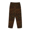 thumbnail image 3 of Lsque Color Music Print Women's Pajama Pants, Lounge Pant - Comfortable Home Wear,Elastic Waistband, Stylish Design-Large, 3 of 9