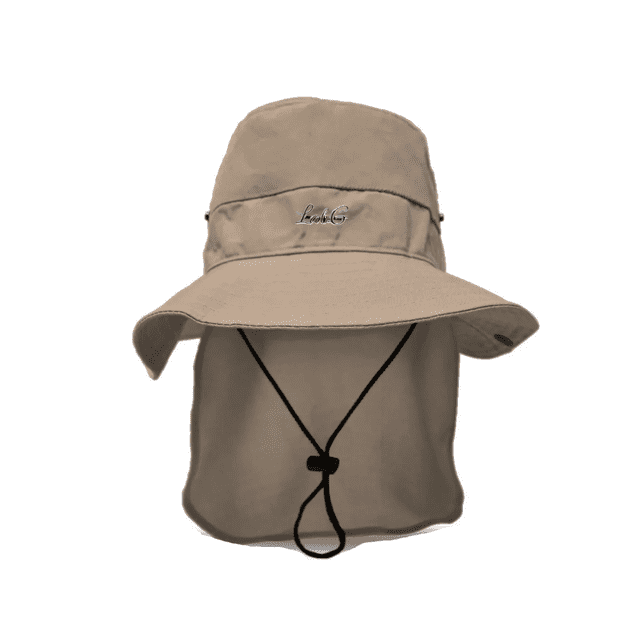 Sombrero Cazador Con Capa Protección Del Sol Unitalla Lab.G Café