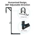 thumbnail image 4 of Pinypikaka 400 lbs Capacity Deer Hoist for Truck Hitch, Deer Hanger for Skinning, Game Hoists with Lifting Winch, Adjustable Height & 360 Degrees Swivel, 4 of 9