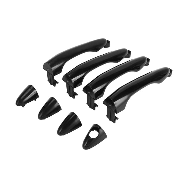 Reemplazo de manijas de puerta exteriores delanteras, traseras izquierda y derecha para Kia Optima 2011-2015, Durable, No.826512T000/836522T000, ABS, 1 juego