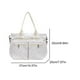 thumbnail image 2 of Hombro Diario Bolso Cuerpo Cruzado Elegante Mujeres Gran Capacidad Correa Ajustable Bordado Amor, 2 of 9