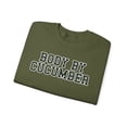 thumbnail image 3 of Cucumber Sweatshirt Gifts Crew Neck Shirt Long Sleeve Unisex, 3 of 7