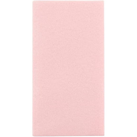 (20 PACK) Pink Cloth Like Dinner Napkins - 1/6 Fold 12"x16" Single Use Linen Feel Disposable Guest Towel Napkins, Absorbent, Soft, Elegant, Bathroom Hand Towel, Party, Weddings, Receptions