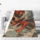 thumbnail image 1 of Fotbe Gigantic Skull In Clouds Manta de Franela Acolchonada con Estampado, Súper Suave y Esponjosa, Extra Grande para Sofá, Cama, Uso Todo el Año-50"x40", 1 of 7