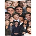 thumbnail image 3 of Blanket Jacob Elordi Soft and Comfortable Wool Fleece Throw Blankets Gift for Home Decoration Sofa Office car Camping Yoga Travel Home Decoration Cozy Plush Beach, 3 of 6
