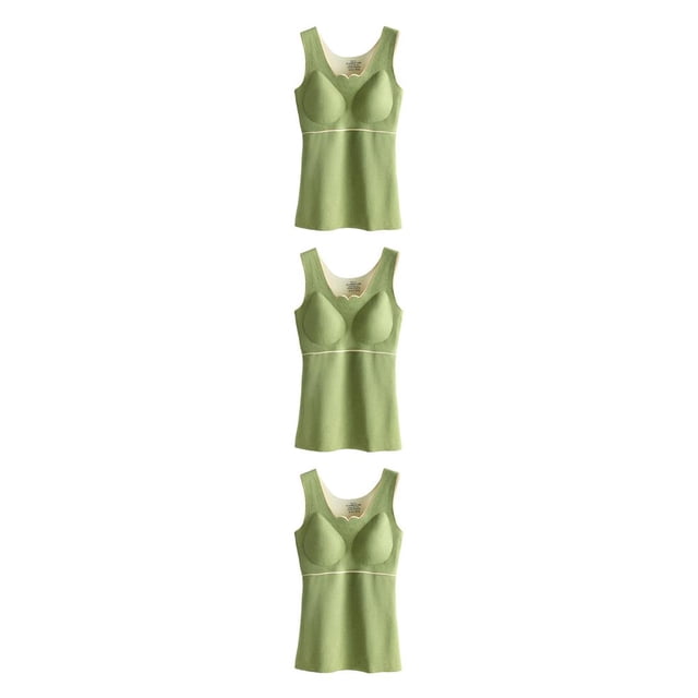 Qarigey Ropa interior térmica de invierno para niña, chaleco de fibra acrílica adelgazante grueso de alta elasticidad para mantener Type1 NO1