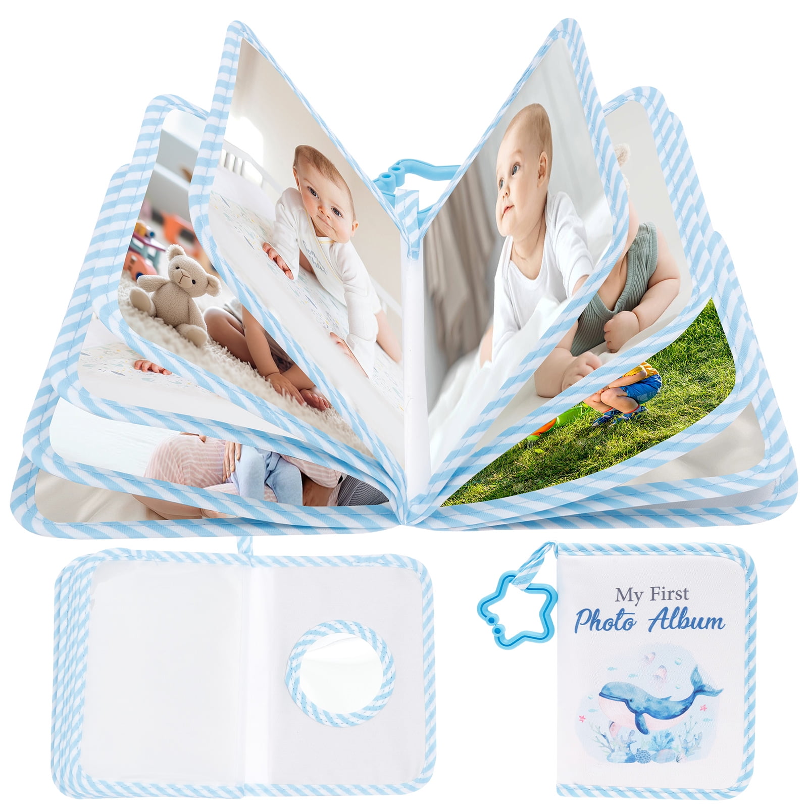 Gender Neutral Baby Memory Book - First Year To 5th Birthday Keepsake With 50+ Pages