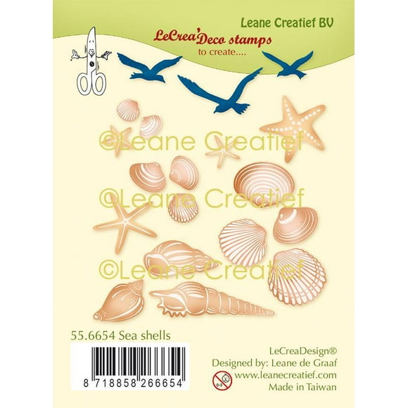 Lecreadesign Clear Stamp Sea Shells