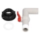 thumbnail image 4 of Conector De Manguera Para Tanques De Agua, Accesorios De Drenaje Adaptador De Grifo De Tanque IBC Para Combustible Para Aceite, 4 of 7