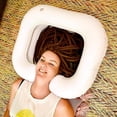 thumbnail image 3 of Inflatable Wash Basin Portable Shampoo Basin Travel Disabled Bed Care Wash Tub, 3 of 3
