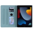 thumbnail image 3 of SaniMore Wallet Case for iPad 10.2" (9th/8th/7th Generation, 2021/2020/2019), PU Leather Magnetic Closure Cover Support Pencil Holder Card Slot & Kickstand Full Body Protective Shell, Black, 3 of 7