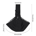 thumbnail image 2 of Lunxisen 3 Pcs Pet Carrier Backpack for Cats and Dogs Travel Shoulder Bag Comfortable Breathable Outdoor Adventure Carrier Bag, 2 of 9
