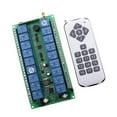 thumbnail image 1 of Receptor de Interruptor de telemando 433MHz 12V-24V 18CH shamjiam Control remoto inalámbrico, 1 of 8