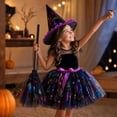 thumbnail image 7 of Women Halloween Costume Outfit With Tulle Skirt, Witch Hat And Coordinated Accessories For Costume Parties, Dance Events, Stage Performances, Photo Sessions, Parades And Dress Up Events, 7 of 7