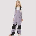thumbnail image 2 of shoper Snow Suits for Girls 8-10 Winter Coat and Snow Pants Set Overall Windproof Snowboard Outdoor Winter Toddler Girl Outfits Purple 120, 2 of 6