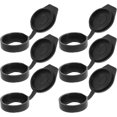 thumbnail image 4 of Charging Port Dust Plug Scooter Key Panel Cover Compatible with Harsh Environment Conditions Black Plastic 6 pcs, 4 of 5