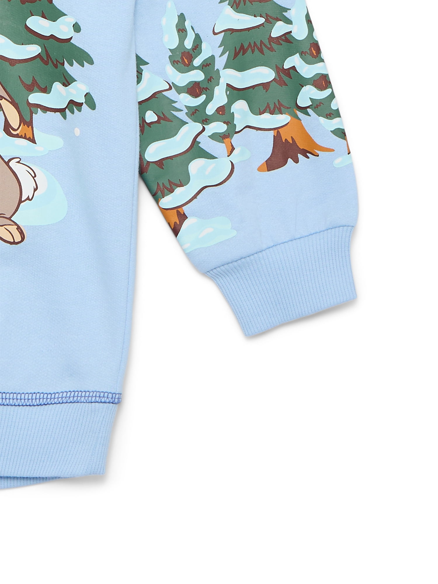 Bambi Toddlers' Graphic Crewneck Sweatshirt with Long Sleeves, Sizes 12M-5T