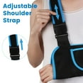 thumbnail image 5 of Arm Sling, Lightweight Breathable Medical Sling with Adjustable Shoulder Strap, Shoulder Mesh Immobilizer Slings for Elbow Injury Torn Rotator Cuff Wrist Injury, Surgery, Right or Left, Women or Men, 5 of 9