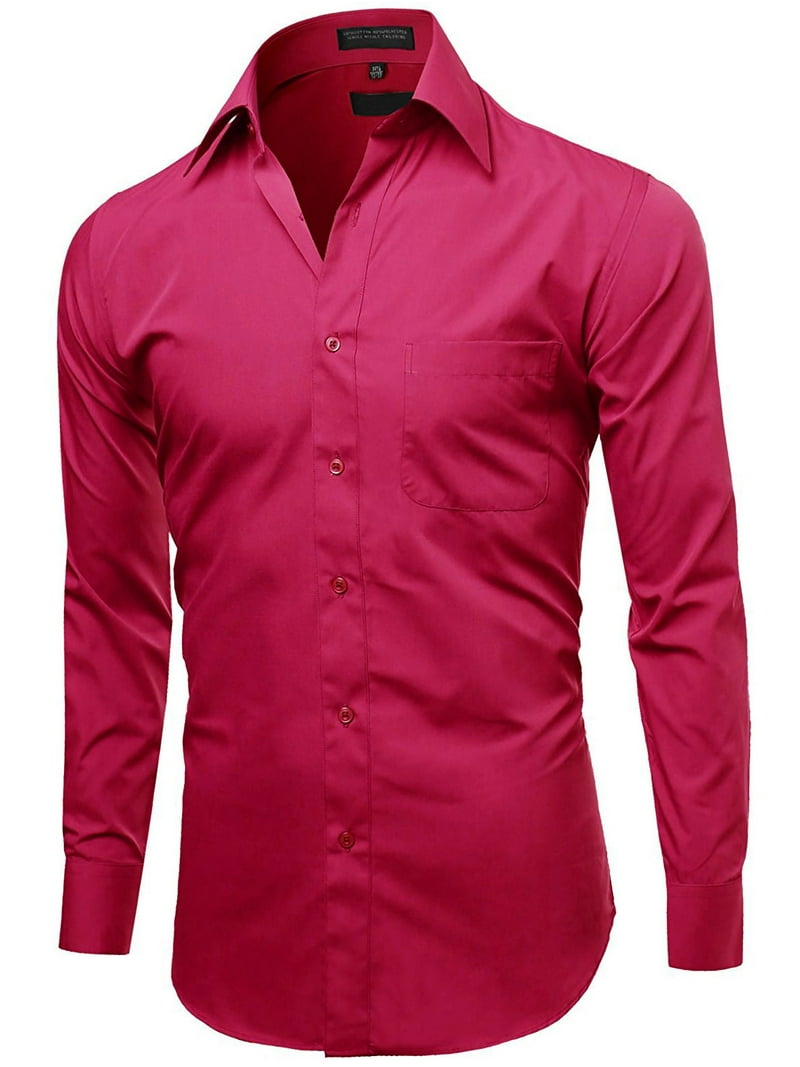 omega dress shirts Omega Royal Blue Long Sleeve Dress Shirt Aquarius Brand
