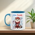 thumbnail image 5 of Hello Winter Ragdoll Smiling in Red Scarf Hat Welcome Christmas 11oz Accent Two-tone Mug Cat Lover Kitten Owner Gifts Idea Coffee Tea Cup - 00017, 5 of 5