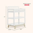 thumbnail image 2 of Dream On Me Hygge Changing Table, Greenguard Gold & JPMA Certified, Vintage White Oak, 2 of 6