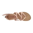 thumbnail image 2 of Blowfish Malibu Bungalow-K Pearl Rose Gold Dyecut Pu Crisscrossed Strap Sandals (Pearl Rose Gold Dyecut Pu, 2), 2 of 5