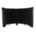 thumbnail image 3 of CIMAXIC 1 Set Five-Door Mic Sound Absorbing Pad Practical Microphone Isolation Shield,27.17"X10.04"X6.1", 3 of 4