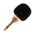 thumbnail image 1 of Mini Micrófono con Conector de 3,5 mm de Metal y Una Esponja para PC Ordenador Portátil Teléfono Grabadora de Voz Hugo  micrófono del teléfono, 1 of 6