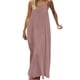 thumbnail image 3 of TaTaai Women's Backless Halter Maxi Dress Loose Fit Sleeveless Ankle Length Solid for Lounge Home Wear Casual Summer Daily Soft Gift, 3 of 8