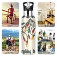 thumbnail image 7 of Yayeee 33oz Insulated Water Bottle Double Wall Stainless Steel with Flip Straw Lid, Christmas Light, 7 of 7