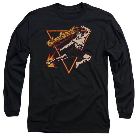Bloodsport - Action Packed - Long Sleeve Shirt - X-Large