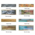 thumbnail image 3 of Amdohai 1PC Self Adhesive Wood Grain Retro Tile Stickers Waterproof PVC Removable Wall Stickers Decals DIY Wallpapers for Kitchen Bathroom Home Tidy Protection, 3 of 8