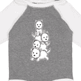 thumbnail image 4 of Inktastic kawaii westie stack Boys or Girls Long Sleeve Baby Bodysuit, 4 of 5