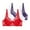 Purple, variant on SYMOID Womens 3-Pack Pink Lace Bra Set - Breathable Comfortable Polyester Spandex, Adjustable Straps, US 34-40 B-C Cups for Everyday & Loungewear,Size 95B