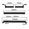 thumbnail image 5 of Motorcycle Balance Bar Motorcycle Cross Bar Motorcycle Accessories Handle Bracket Motorcycle Handlebar for Work Light USB Black, 5 of 7