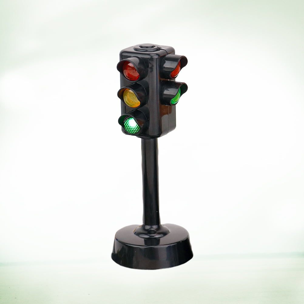 Childrens Sensory Toys Traffic Lights Mini Educational Traffic Signal With Sound 