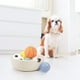 thumbnail image 5 of Storage Basket Three Piece Set Made Of Rope Material Suitable For Household Dirty Clothes Toys And Miscellaneous Items, 5 of 6